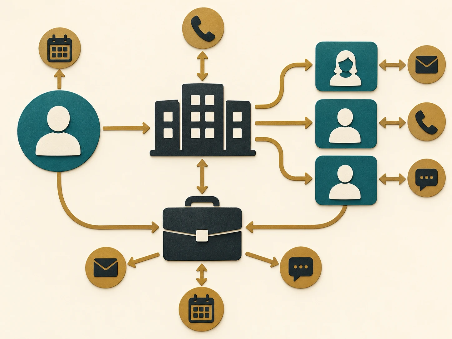 اشیای اصلی CRM