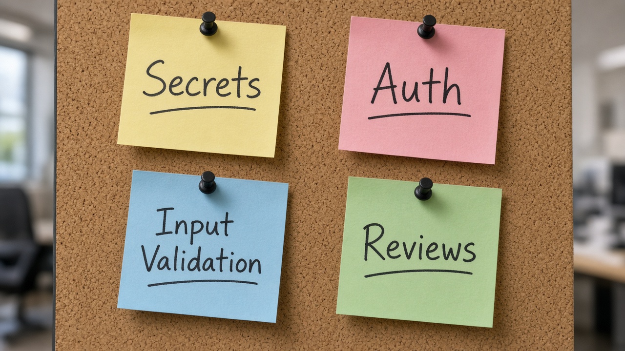 چسب‌یادداشت Secrets Auth Input Validation Reviews