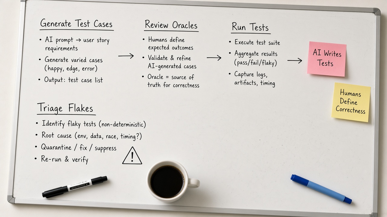 وایت‌برد Generate Cases تا Triage Flakes