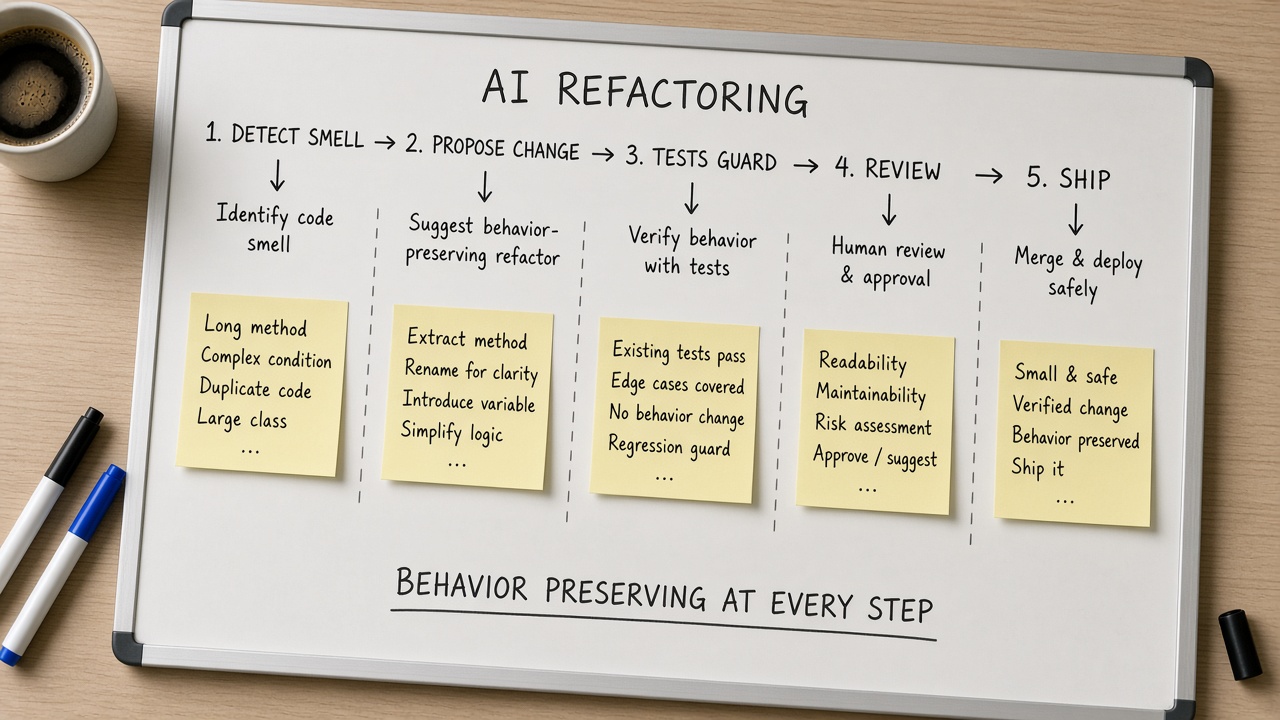 وایت‌برد Detect Smell تا Ship با Behavior Preserving