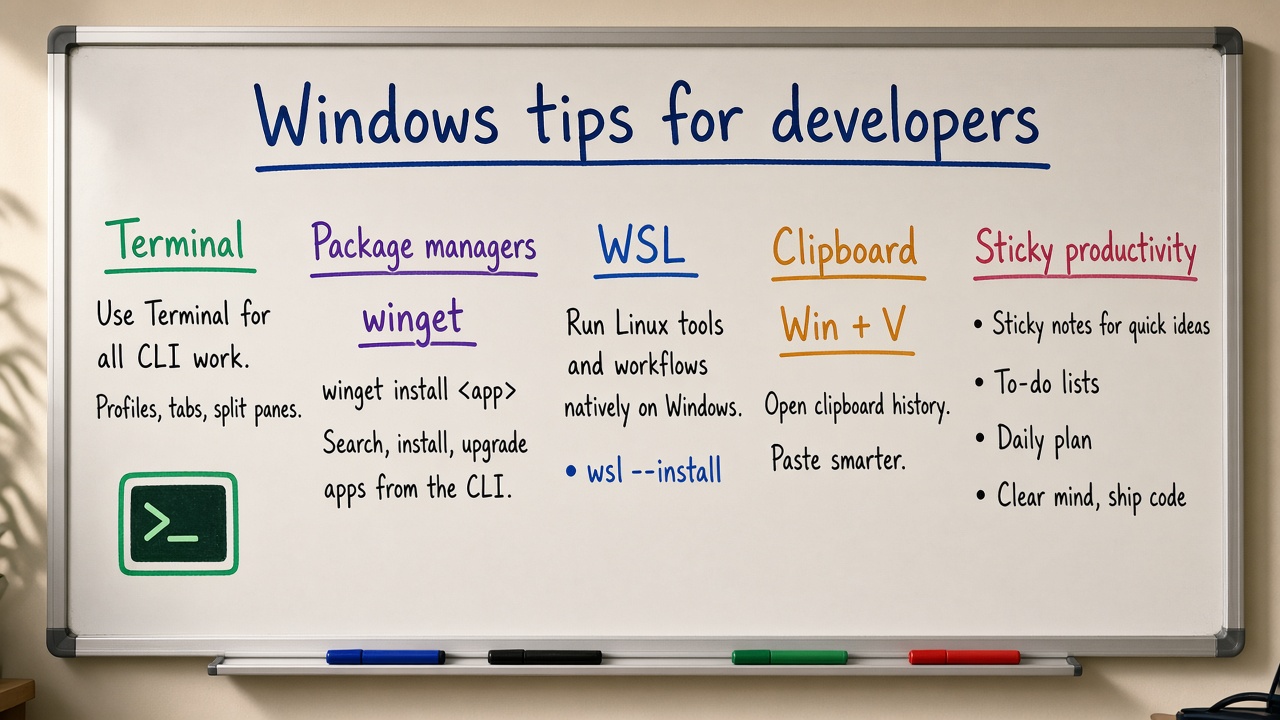 Terminal winget WSL Clipboard